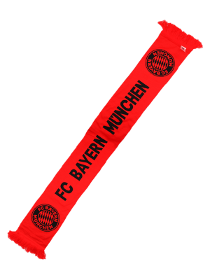 FC Bayern Schal Red & Black - Rot