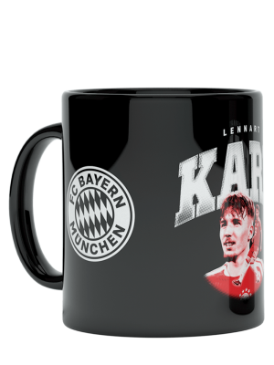 FC Bayern Tasse Karl 0,3 l - Schwarz