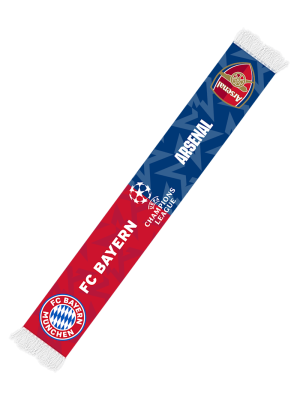 FC Bayern Schal UCL Gruppe 26-27 FC Arsenal - Mehrfarbig