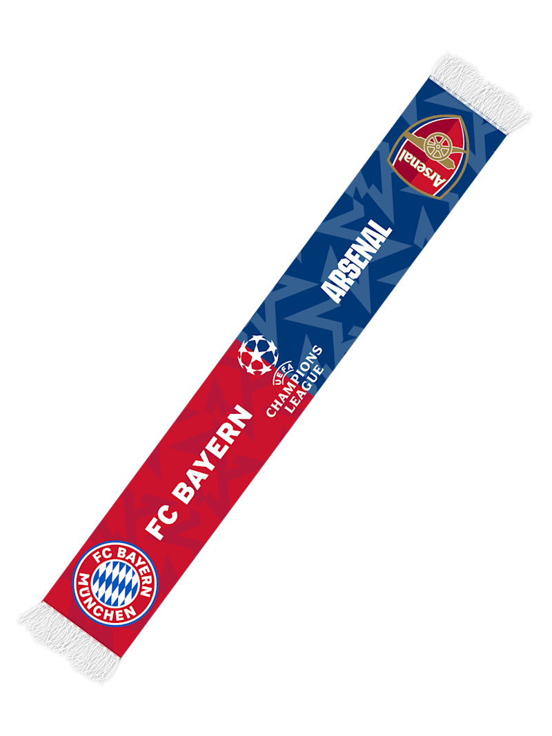 FC Bayern Schal UCL Gruppe 26-27 FC Arsenal - Mehrfarbig